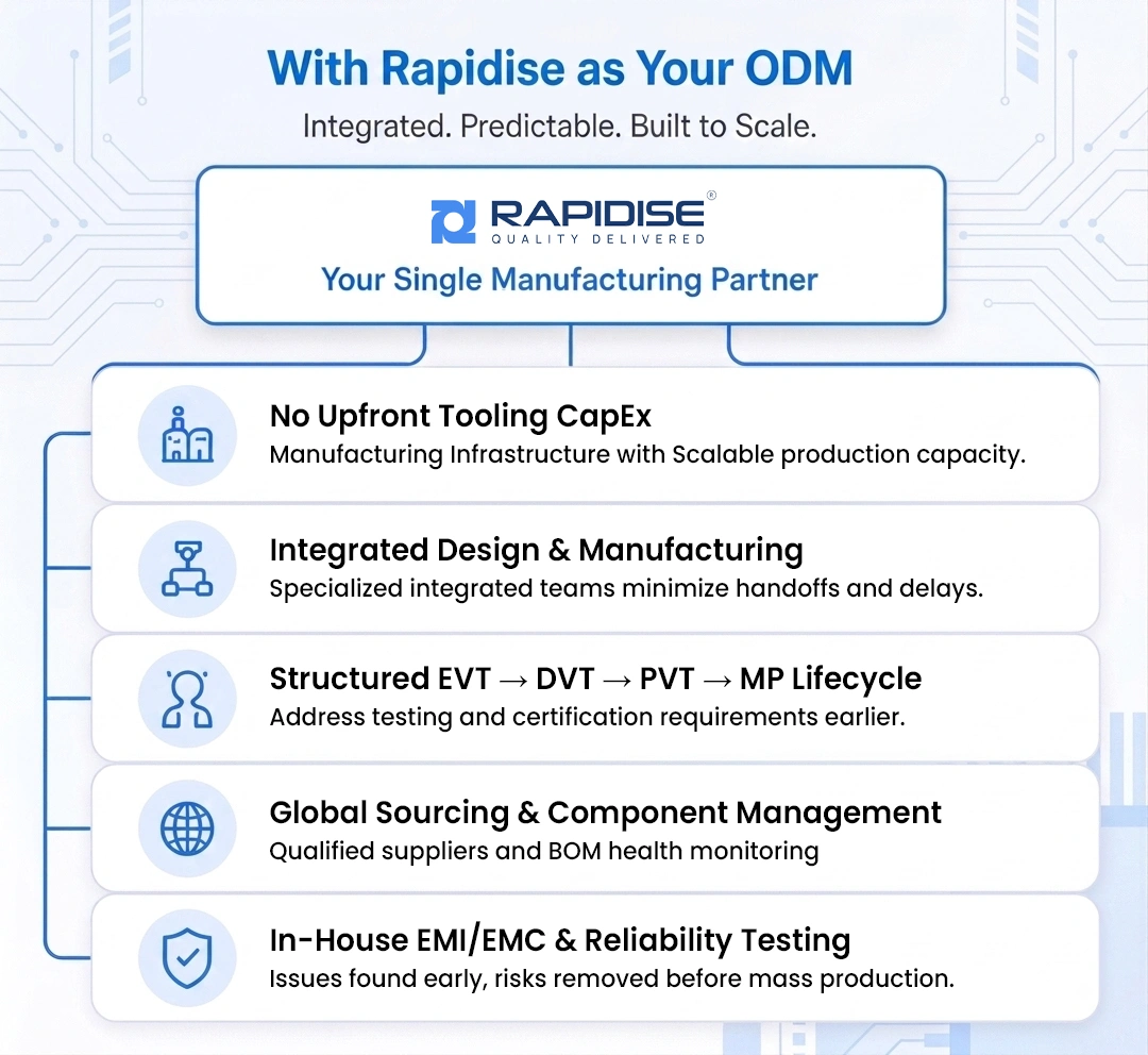 Rapidise as ODM